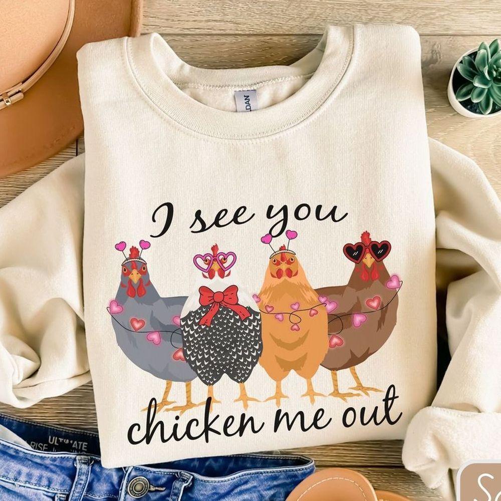 Womens Valentines Day Chicken 2 Awesome Shirt