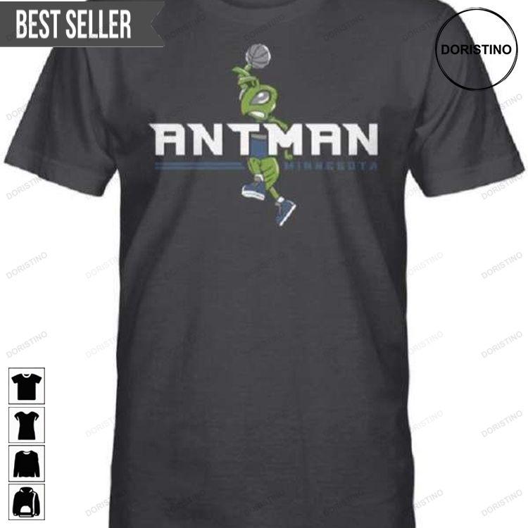Minnesota Timberwolves Ant Man For Men And Women Tshirt Minnesota Timberwolves Ant Man For Men And Women Tshirt