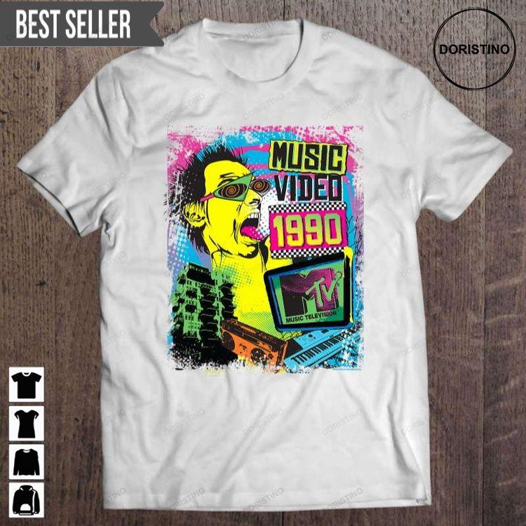 Mtv Neon Rocker Music Shirt Mtv Neon Rocker Music Shirt