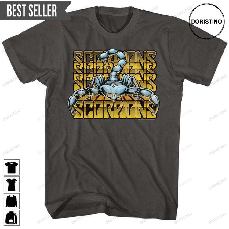 Scorpions Rock And Roll Music Band Tshirt Scorpions Rock And Roll Music Band Tshirt