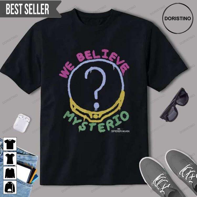 Spider Man No Way Home Mysterio Graphic Tshirt Spider Man No Way Home Mysterio Graphic Tshirt
