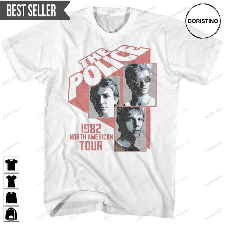 The Police Na Tour Tshirt The Police Na Tour Tshirt